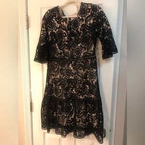 Jessakae black lace dress size XL